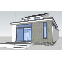 Mulben house - Rear extension to provide a living family space, open to the kitchen